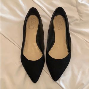 Circus by Sam Edelman black pointy toe flats. 10